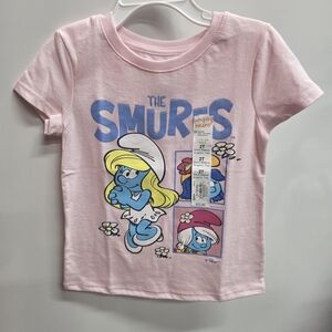 Jumping Beans Pink Smurfs Kids T-Shirt